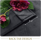 Curtains Velvet Drapes Extra Long Bedroom Room Darkening