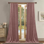 Curtains Velvet Drapes Extra Long Bedroom Room Darkening