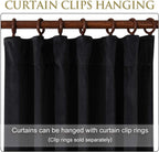 Curtains Velvet Drapes Extra Long Bedroom Room Darkening