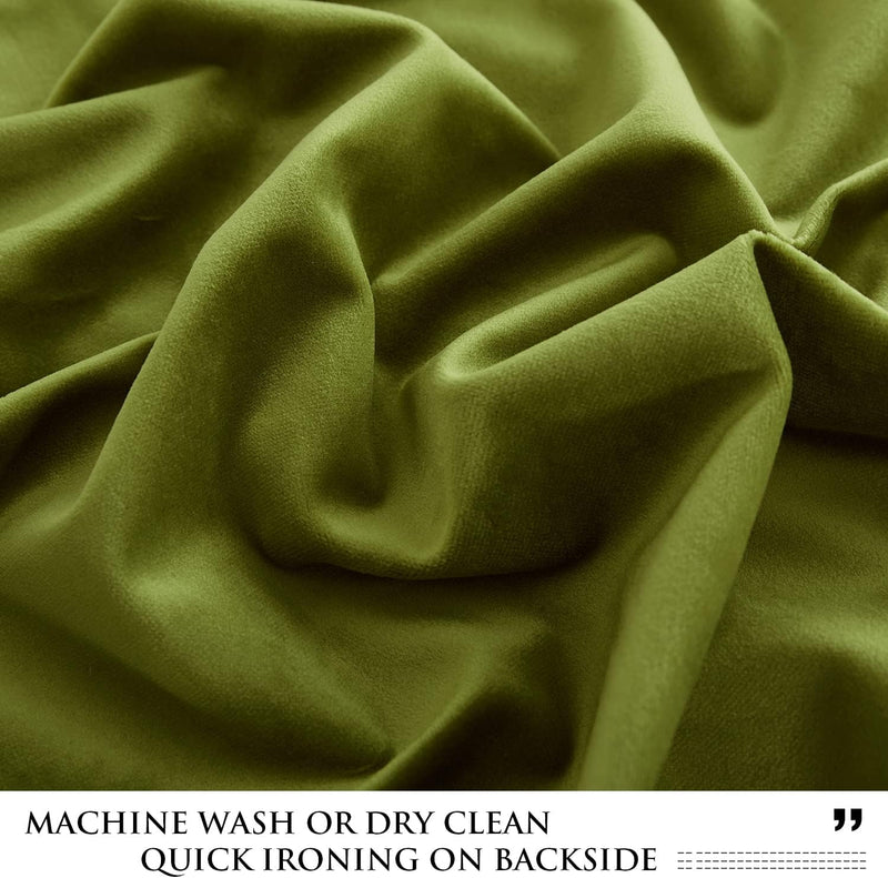 Curtains Velvet Drapes Extra Long Bedroom Room Darkening