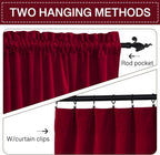 Curtains Velvet Drapes Extra Long Bedroom Room Darkening