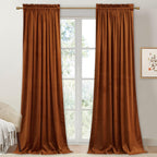 Curtains Velvet Drapes Extra Long Bedroom Room Darkening