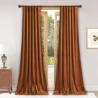 Curtains Velvet Drapes Extra Long Bedroom Room Darkening