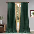 Curtains Velvet Drapes Extra Long Bedroom Room Darkening