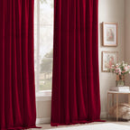 Curtains Velvet Drapes Extra Long Bedroom Room Darkening