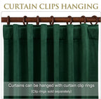Curtains Velvet Drapes Extra Long Bedroom Room Darkening