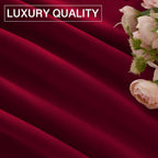 Curtains Velvet Drapes Extra Long Bedroom Room Darkening