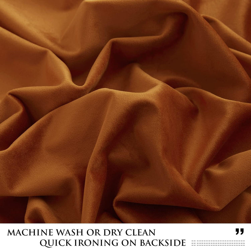 Curtains Velvet Drapes Extra Long Bedroom Room Darkening