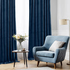 Curtains Velvet Drapes Extra Long Bedroom Room Darkening