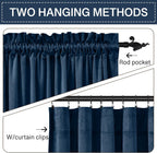 Curtains Velvet Drapes Extra Long Bedroom Room Darkening