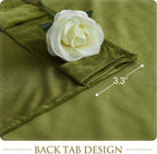 Curtains Velvet Drapes Extra Long Bedroom Room Darkening