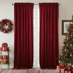 Curtains Velvet Drapes Extra Long Bedroom Room Darkening