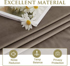 Curtains Velvet Drapes Extra Long Bedroom Room Darkening