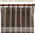 Curtains Velvet Drapes Extra Long Bedroom Room Darkening