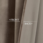 Curtains Velvet Drapes Extra Long Bedroom Room Darkening
