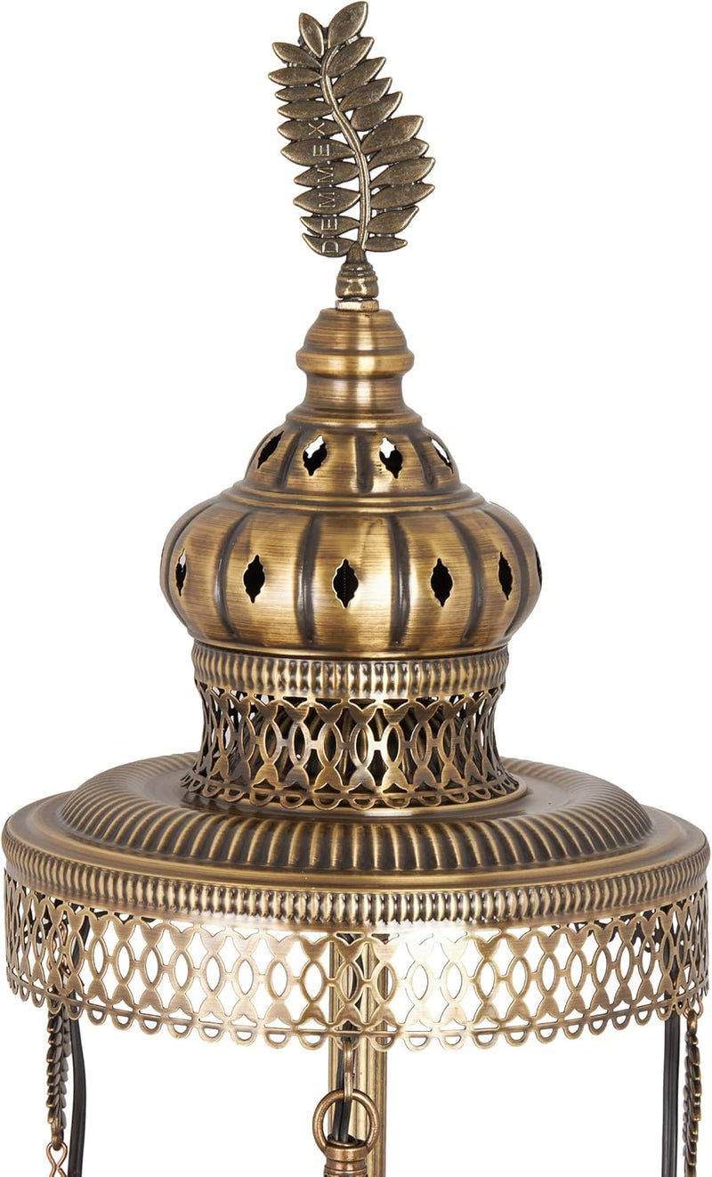 Customisable Turkish Moroccan Mosaic Tiffany Floor Table Lamp