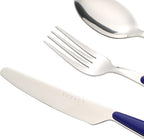 Cutlery Set 24pcs Stainless Steel Flatware with Marbel