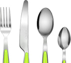 Cutlery Set 24pcs Stainless Steel Flatware with Marbel