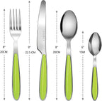 Cutlery Set 24pcs Stainless Steel Flatware with Marbel