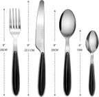Cutlery Set 24pcs Stainless Steel Flatware with Marbel