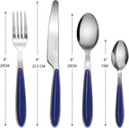 Cutlery Set 24pcs Stainless Steel Flatware with Marbel