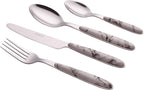 Cutlery Set 24pcs Stainless Steel Flatware with Marbel