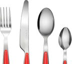 Cutlery Set 24pcs Stainless Steel Flatware with Marbel