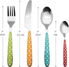 Cutlery Set 24pcs Stainless Steel Flatware with Marbel