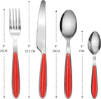 Cutlery Set 24pcs Stainless Steel Flatware with Marbel