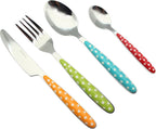 Cutlery Set 24pcs Stainless Steel Flatware with Marbel