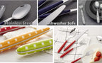 Cutlery Set 24pcs Stainless Steel Flatware with Marbel