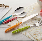 Cutlery Set 24pcs Stainless Steel Flatware with Marbel