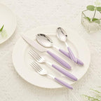 Cutlery Set 24pcs Stainless Steel Flatware with Marbel