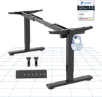 Cylinee Electric Standing Desk Frame with Round Legs