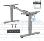Cylinee Electric Standing Desk Frame with Round Legs