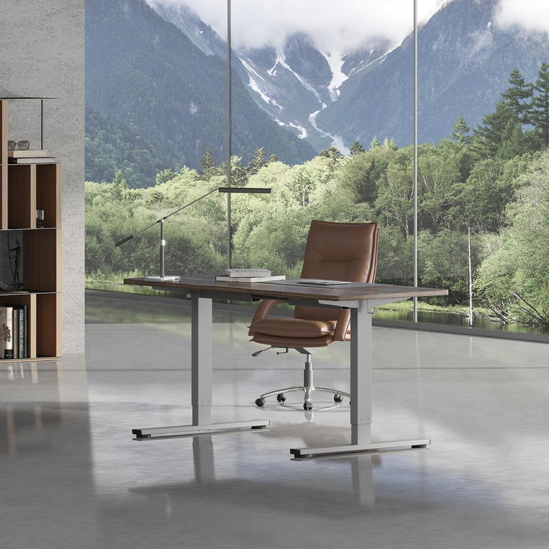 Cylinee Electric Standing Desk Frame with Round Legs