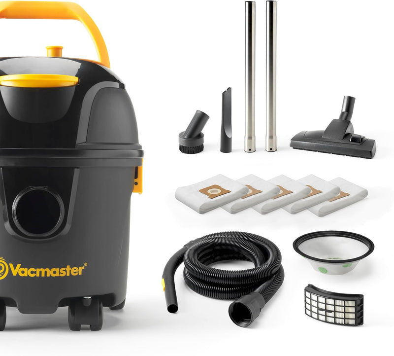 D8 Cylinder Vacuum Cleaner with 5 Dust Bags