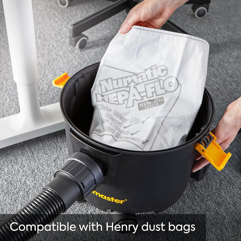 D8 Cylinder Vacuum Cleaner with 5 Dust Bags