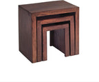 Dakota Mango Nest of 3 Tables Modern Unit