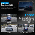 Dash Cam Front and Rear Dashcam Wifi App