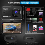 Dash Cam Front and Rear Dashcam Wifi App
