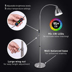Daylight Flexivision 2 LED Floor Lamp 3 500