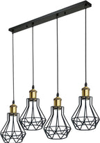 Dc Voltage Vintage Metal Pendant Light Industrial Lamp