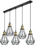 Dc Voltage Vintage Metal Pendant Light Industrial Lamp