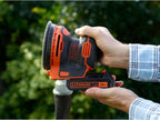+decker Cordless Random Orbit Sander 18V Bare Unit