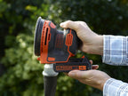 +decker Cordless Random Orbit Sander 18V Bare Unit