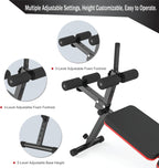 Decline Flat Bench Foldable -Gear Adjustment Full Body