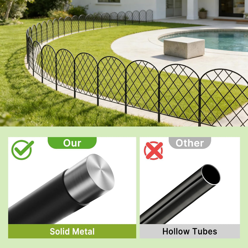 Decorative Garden Fence 61CM H X 33CM W