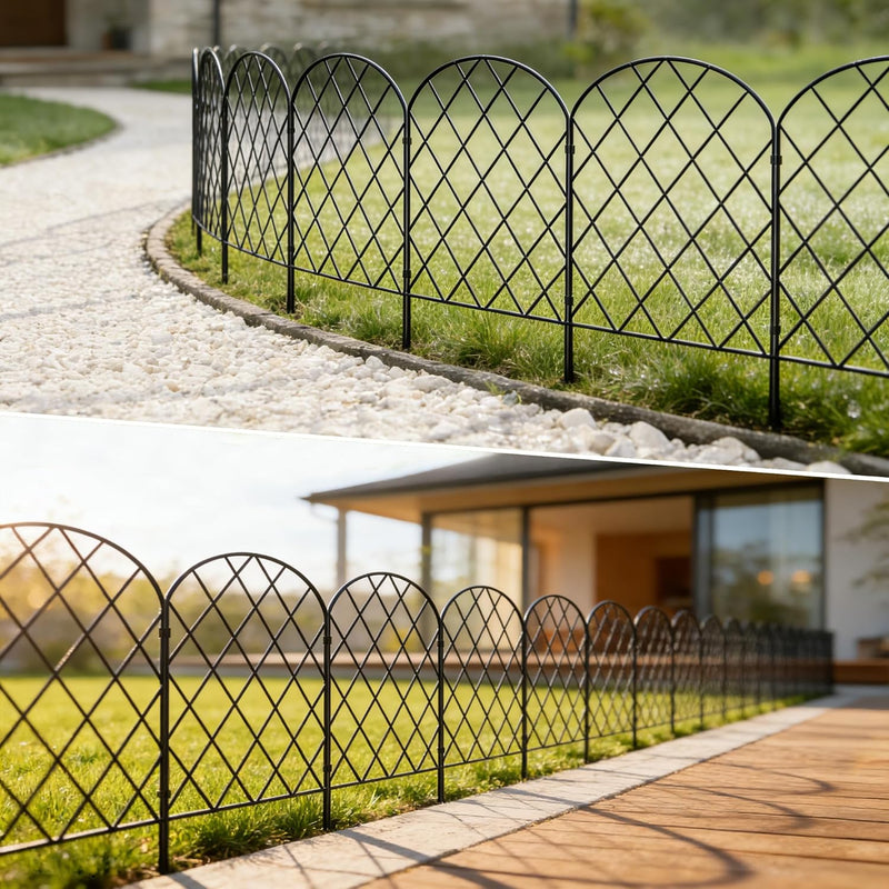 Decorative Garden Fence 61CM H X 33CM W