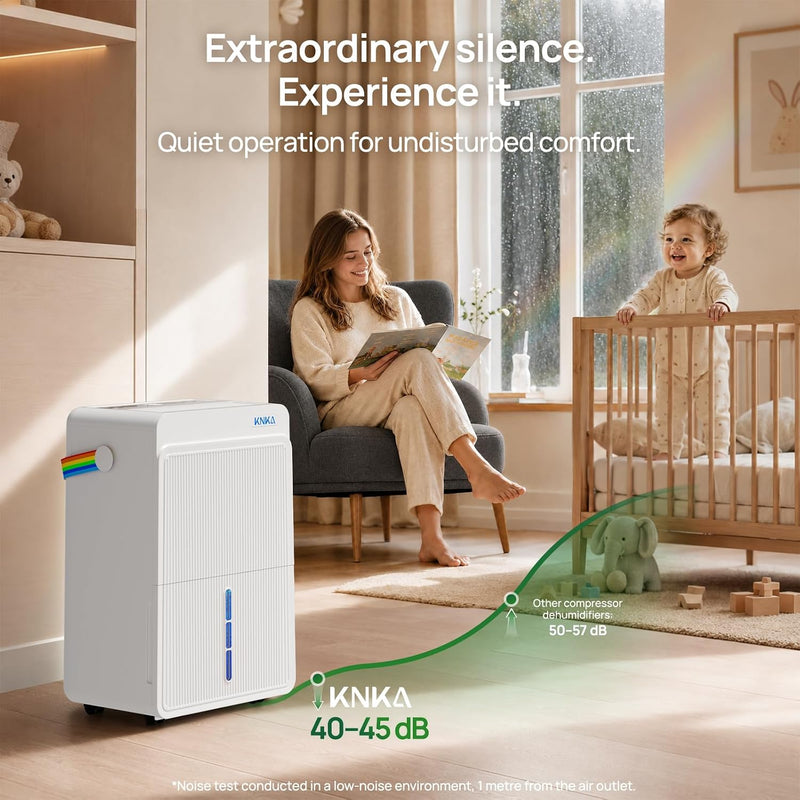 Dehumidifier 25L D Quiet Dehumidifiers for Home